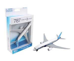 Herpa Toys Single Airplane Boeing B787, toy model in small scale, aeroplane model, collect, play, miniature model made of plastic - suitable for 3 year olds
