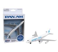 herpa Toys Single Airplane Pan Am 747, toy model in small scale, aeroplane model, collect, play, miniature model made of plastic - suitable for 3 year olds