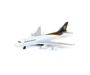 Herpa Toys Single Airplane UPS, toy model in small scale, aeroplane model, collect, play, miniature model made of plastic - suitable for 3 year olds