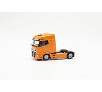 Herpa truck model DAF XG tractor unit, on a scale of 1 : 87, plastic miniature, made in Germany, model building, collectors edition
