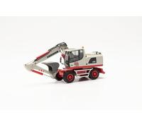 Herpa truck model Liebherr A 918 Litronic wheel loader "Schlenter Aachen", on a scale of 1 : 87, plastic miniature, made in Germany, model building, collectors edition