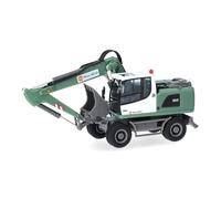 Herpa truck model Liebherr mobile digger A920 "Max Wild" (Baden-Wuerttemberg/Berkheim), on a scale of 1:87, plastic miniature, made in Germany, model building, collectors edition