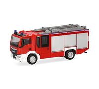 Herpa truck model MAN TGM CC Z-Cab "fire brigade", on a scale of 1:87, plastic miniature, made in Germany, model building, collectors edition