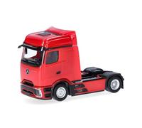Herpa truck model Mercedes-Benz Actros L ProCabin Bigspace 2-axle tractor unit, on a scale of 1:87, plastic miniature, made in Germany, collectors edition, red