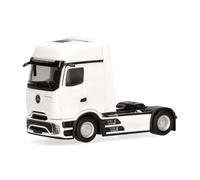 Herpa Truck Model Mercedes-Benz Actros L ProCabin Gigaspace Tractor Unit, white, Miniature in 1:87 Scale, Collector's Item, Made in Germany, Plastic