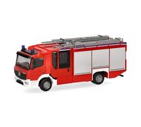 Herpa Truck model Mercedes-Benz Atego 13 Z-Cab "Fire Department", miniature scale 1:87, collectible, Made in Germany, plastic