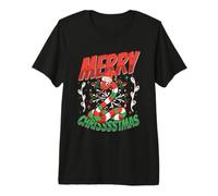 Herpetology Merry Christmas Santa Hat Snake Premium T-Shirt