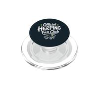 Herping Amphibian Fan Field Herper Reptile PopSockets PopGrip for MagSafe