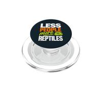 Herping Amphibian Funny Field Herper Reptile PopSockets PopGrip for MagSafe