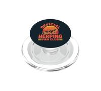 Herping Fan Amphibian Field Herper Reptile PopSockets PopGrip for MagSafe