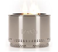 HERQS Smokeless Chief Fire Pit - Silver