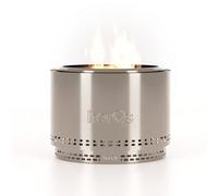 Herqs Smokeless Firepit Chief - Smokeless Firepit For Large Outdoor Spaces, Includes 1X Protective Cover & 1X Stable Ring