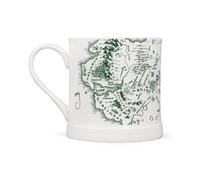 Herr der Ringe - Middle Earth - Coffee Mug Map Logo - Map - Mug - Ceramic - Gift Box