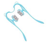 Herramienta de masaje con rodillo para el cuello, apertura adjustable, agarre ergonómico, de mano, para hombros, músculos de la espalda, codos, cuerpo, piernas, viajes en casa, de tensión, reduc