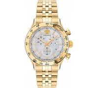 Herren Chronograph Hellenyium Ve2U01124, male, Versace, Watches, Yellow, ONE SIZE, Accessories ONE SIZE