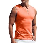 Herren Tank Tops Schwarz Workout Gym Muskel Sport Weste Skinny Athletic Wandern Fitness Tops äRmellos T-Shirts Leicht Quick-Dry Rundhals Sports Vest FüR MäNner Kurze äRmel