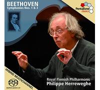 Herreweghep.; Rfp - Beethoven: Symphony 1+3
