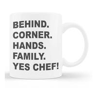 HERRIANS YES CHEF - The Bear TV Show - Kitchen Cup 11oz White Mug