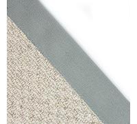 Herringbone Carpet Edge Binding Tape 120mm, supplied by the Metre as One Continuous Length (Duck Egg)