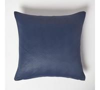 Herringbone Chevron Embossed Cushion Cover in Textured Geometric Design