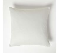 Homescapes Herringbone Cushion Cover in Ivory | Size: 45 cm x 45 cm Homescapes Ivory 45 cm x 45 cm