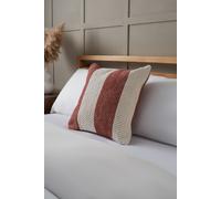 Herringbone Cushion Bhs Terracotta Small