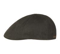 Herringbone Duck Flat Cap by Stetson