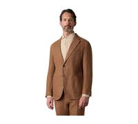 Herringbone Linen Blazer, male, Brooks Brothers, Blazers, Brown, 5XL, Suits 5XL