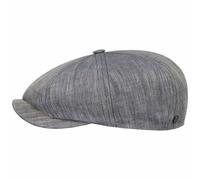 Herringbone Linen Newsboy Cap by Lierys