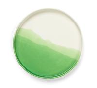 Herringbone Tray Green