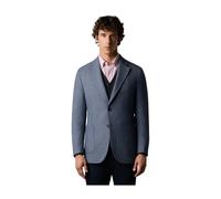 Herringbone Wool Blend Blazer - male - Brooks Brothers - Blazers - Blue - S - Jackets S