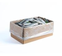 Herrings Whole Fish Box 50kg - Premium Quality Seafood, Wild-Caught Herrings for Restaurants, Catering & Wholesale - Freshly Preserved for Natural Taste
