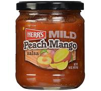 Herr's Peach Mango Salsa, 16 Ounce by Herr's