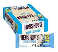 Herrshey's Cookies 'n' Cream| white Chocolate Flavour with Crunchie Cookie Pieces | Pack of 24x 40g Bars (Pack of 24, Cookie n Cream)