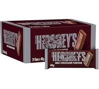 Herrshey's Smooth Milk Chocolate | 24x40g white Chocolate Flavor - Rich & Creamy Bars | (Pack of 24, Chocolate Milk)