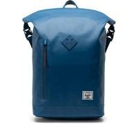 Herschel Bags Roll Top Polyester Unisex Adults Blue Backpack - One Size