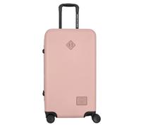 Herschel Heritage 4 wheels Trolley M 69 cm with expansion pleat pink