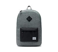 Herschel Heritage Rucksack, 46 cm, 21.5 L, Grey/Black