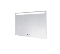 Herschel Infrared Select XLS Heated Bathroom Mirror with Lights 600W - Premium Infrared Panel Heater, 100x70cm, Dimmable Lights, 5-Year Warranty, Energy-Saving, Fast Heating, Touch Controls, Demist
