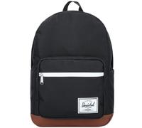 Herschel Supply Co Womens Black/tan Pop Quiz Recycled-polyester Backpack 44x30x15cm