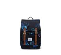 Herschel Retreat Vintage Backpack - 10L Travel, Work & College Bag, Fits 16" Laptop, Padded Straps, Water Bottle Pocket, Durable Backpack for Men & Women, Evening Floral, Evening Floral, Mini - 10L,