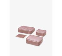 Herschel Supply Co Herschel Supply Co Kyoto Packing Cubes Set Of Four Ash Rose Tonal