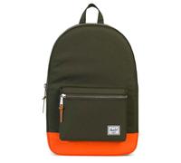 Herschel Supply Co Settlement Backpack Forest Green Orange Laptop Bag Travel