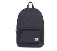 Herschel Unisex-Adult Settlement Backpack, Black Crosshatch/Black, Classic 23.0L