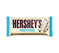 HERSHEY'S Cookies 'N' Creme Bar, Delicious Crunchy Delights, 40 g, Pack of 10