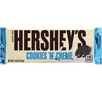 Hershey's Cookies 'n' Creme Candy Bar, 40g Bars (Pack of 36)