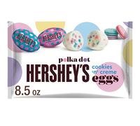 HERSHEY'S Cookies 'n' Creme Eggs, Easter Candy, 8.5 oz Bag
