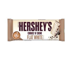 Hershey's Cookies N Creme Flat White, White Chocolate Flavour Bar 90g