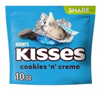 HERSHEY'S Kisses Cookies 'N Creme Share Pack 10 OZ (283g) Bag