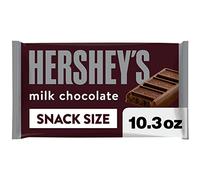 Hershey's Milk Chocolate Snack Size Candy Bars, 293 g